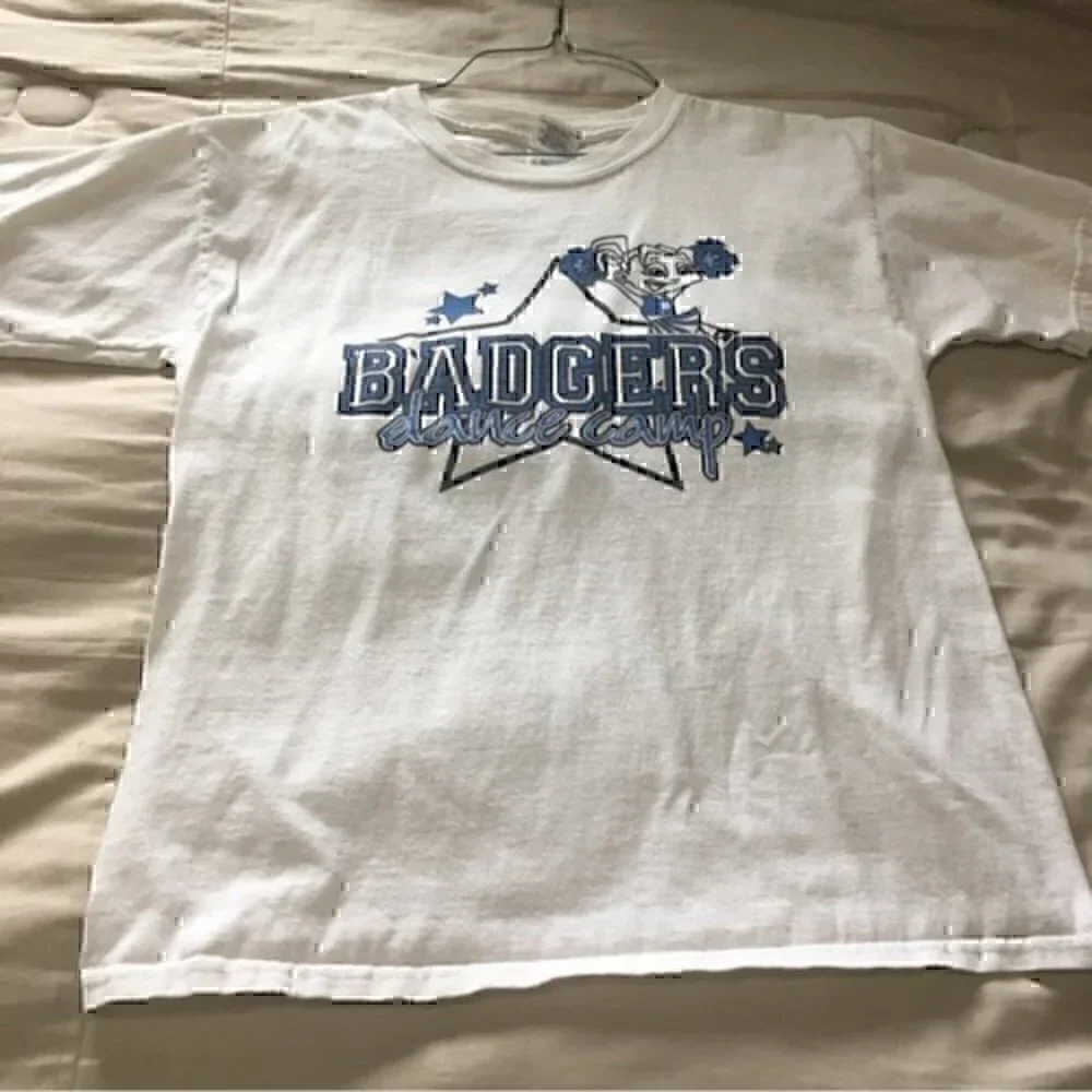 Bennington Badgers dance camp T-shirt girls size large